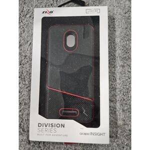 Phone Case For Alcatel Insigjt Zizo Division Series Black And Red